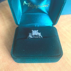 White Gold Diamond Engagement Ring